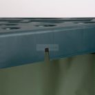 Műanyag kerti szerszámtartó sarok - falra rögzíthető - 43 x 43 x 59 cm