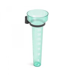   Esőmérő, csapadékszint mérő - műanyag - 100 x 82 x 243 mm