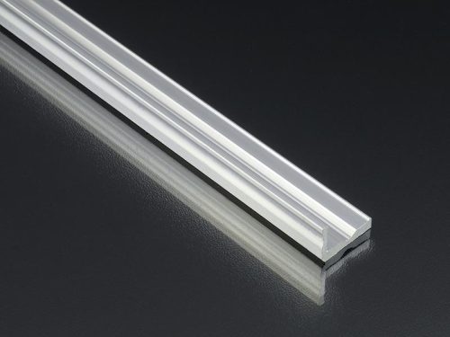 Alumínium L profil LED szalaghoz 16x10 mm ezüst