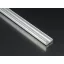 Alumínium L profil LED szalaghoz 16x10 mm ezüst