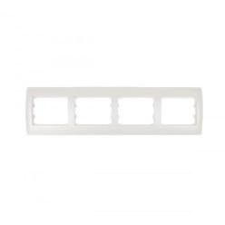 Rhyme vízszintes négyes keret Fehér metál