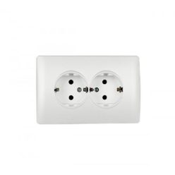 Rhyme dupla dugalj Fehér metál