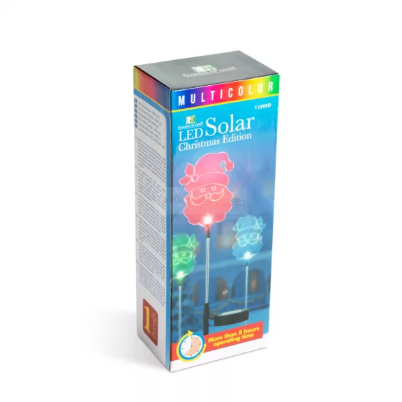 LED-es szolár lámpa-Mikulás