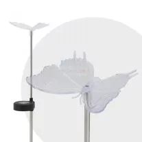 Leszúrható kerti RGB LED pillangó