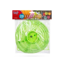 LED-es lampion - 1 LED - Zöld - 2 x AAA