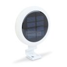 Szolár ereszcsatorna fény - 3 hidegfehér SMD LED - fehér - 11 x 2,6 cm