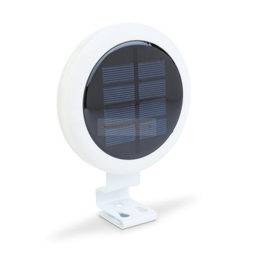 Szolár ereszcsatorna fény - 3 hidegfehér SMD LED - fehér - 11 x 2,6 cm