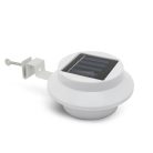 Napelemes led lámpa ereszcsatornára/kerítésre fehér