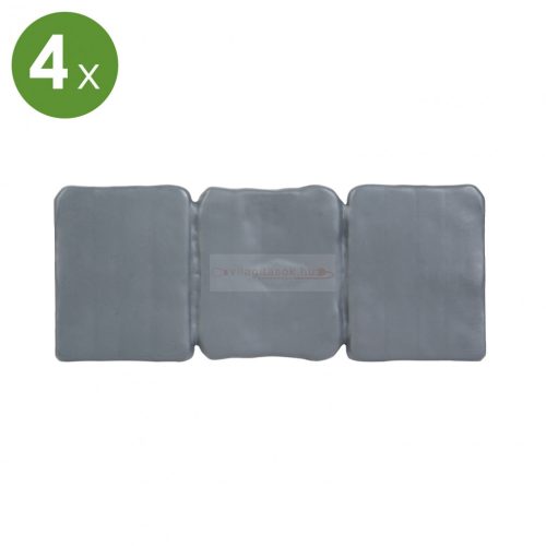 Leszúrható gyepszegély 24,5x10 cm 4db/csom.