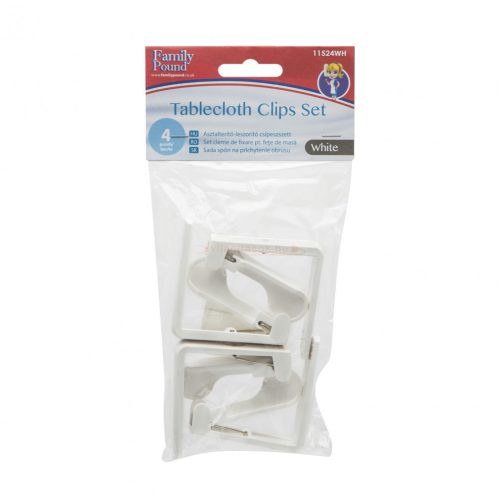 Asztalterítő-leszorító csipeszszett