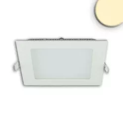   LED panel, 15W, szögletes, káprázás mentes, fehér, melegfehér, dimmelhető
