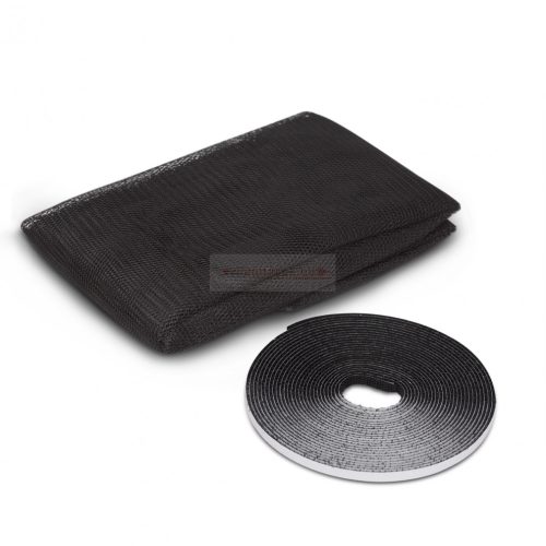 Szúnyogháló ablakra 150x150 fekete