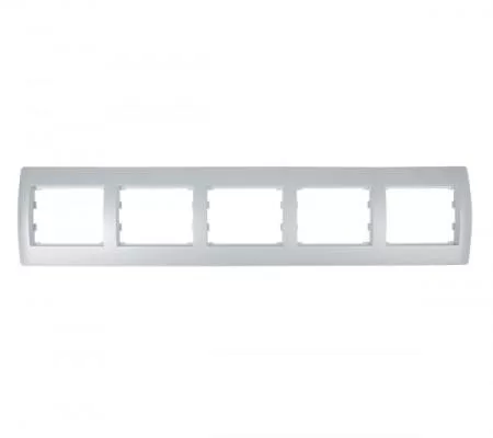 Rhyme vízszintes ötös keret Szürke metál