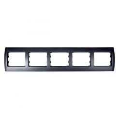 Rhyme vízszintes ötös keret Grafit metál