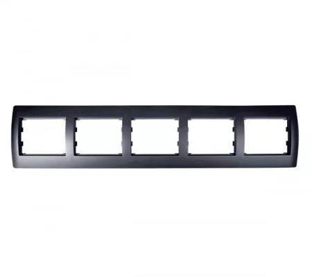 Rhyme vízszintes ötös keret Grafit metál