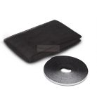 Szúnyogháló ablakra 130x130 fekete