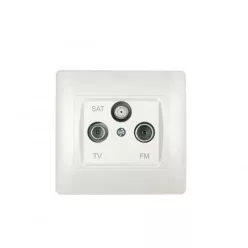 Rhyme TV RD SAT aljzat Fehér metál