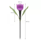 Leszúrható kerti LED tulipánlámpa 30cm