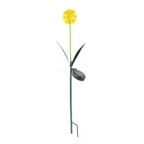   Leszúrható szolár virág - hortenzia - 2 féle - 25 melegfehér LED - 13 x 7 x 65 cm