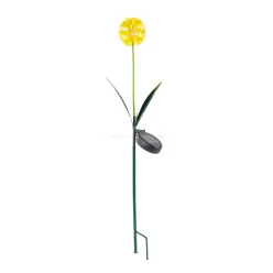   Leszúrható szolár virág - hortenzia - 2 féle - 25 melegfehér LED - 13 x 7 x 65 cm