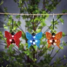 Szolár lámpa - leszúrható / függeszthető - pillangó - többféle - 12 x 6 x 21,5 cm - 4 LED