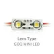 LED modul 0.72 Watt 2x5050 Samsung LED IP68 7500K