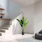 Műnövény dekoráció - banánlevél fa - zöld - 1,2 m