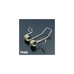 Tartó-, rögzítő elem Inso profilhoz, rőgzítőrugó