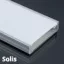 Alu profil eloxált Lumines (Solis) LED szalaghoz, opál