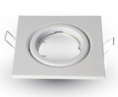 Beépíthető olcsó négyzet alakú spot lámpatest fehér