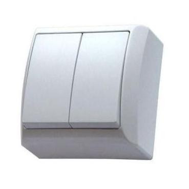 Mini falon kívüli csillárkapcsoló(105) fehér