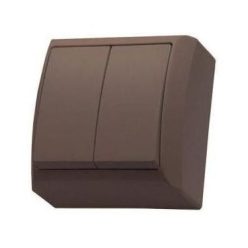 Mini falon kívüli csillárkapcsoló(105) barna