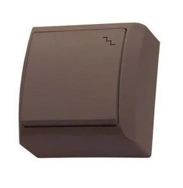 Mini falon kívüli alternatív kapcsoló(106) barna