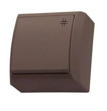 Mini falon kívüli keresztkapcsoló(107) barna