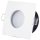 Négyzet alakú spot lámpatest (361), fix, fehér, fürdőszobai