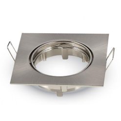   Beépíthető olcsó négyzet alakú spot lámpatest Mattkróm