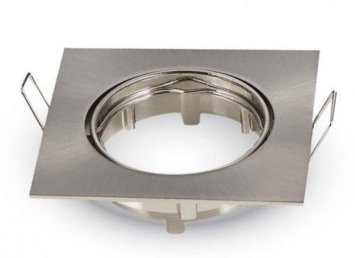 Beépíthető olcsó négyzet alakú spot lámpatest Mattkróm