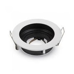 Deep- mélyített beépíthető spot lámpatest kör fehér