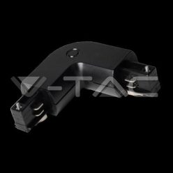 Sínes COB LED lámpához sarokelem 3 fázisú