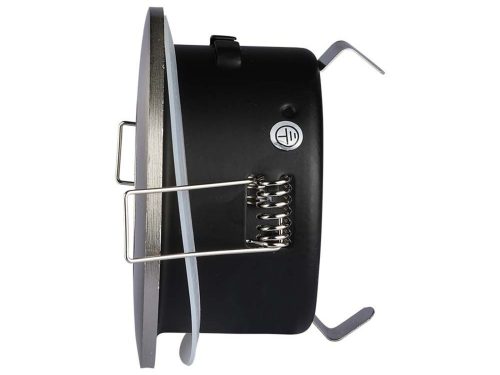 Beépíthető fix kerek spot lámpatest szálcsiszolt króm IP44