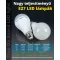 LED lámpa E27 (17W/200°) Körte, hideg  fehér