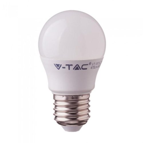 LED lámpa E27  meleg fehér, 9 Watt/200°