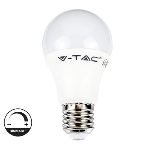 LED lámpa E27 (9W/200°) Körte Smart , hideg fehér kapcsolóval dimmelhető