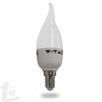 Led gyertya láng 4W E-14 meleg fehér