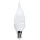 LED lámpa E14 (4W/200°) Gyertya láng, természetes fehér