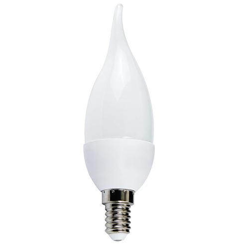 LED lámpa E14 (4W/200°) Gyertya láng, természetes fehér