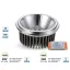 LED lámpa AR111 COB 20W  20° 12V (Reflektor) hideg fehér