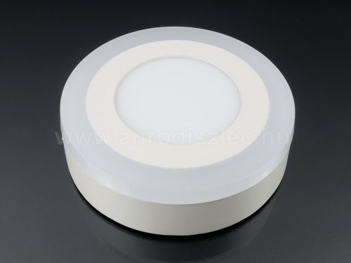 CR80 LED panel 6+2W - meleg fehér, kör alakú, oldalvilágítós