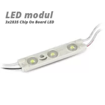 LED modul 1 Watt 3x2835 SMD LED piros