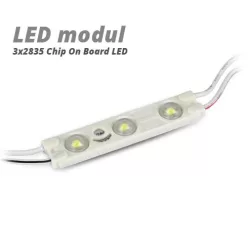 LED modul 1 Watt 3x2835 SMD LED piros